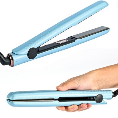 China Hotel Good Quality PTC Heater Hair Straightening Ceramic Flat Iron Hair Straightener for sale