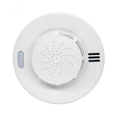 China Smart wifi smoke detector abs tuya battery operated app controlled smoke sensor for sale