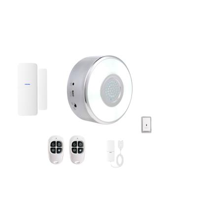 China Smart home automation new products wifi siren home alarm system with smart life app doorbell for sale