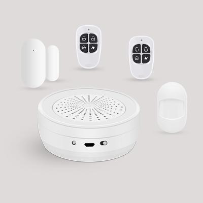 China New Tuya Smart Home Security Alarm WIFI Indoor Home Alarm System for sale