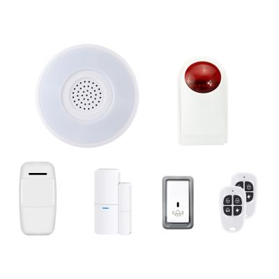 China Indoor WiFi Smart Alarm with 433mhz 120db Outdoor Siren for Security Home for sale