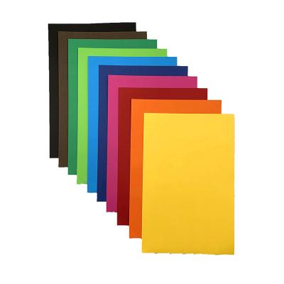 China Handmade color 180g cardboard 8.5*11 10colors 20sheets for sale