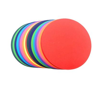 China Factory supply handmade round color paper cardboard kraft paperboard for drawing with cheap price for sale