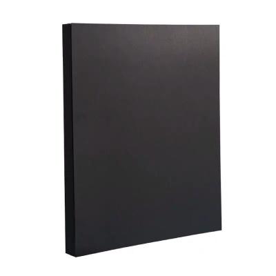 China Hot Sale 350g Anticurl Universal Black Cardboard 770*1092 Custom Size Accept for sale