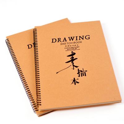 China Eco-friendly Sketchbook Pad Notebook A5 Sketchbook Notebook Diary Notebook Notepads, 120Pages/60 Sheets for sale