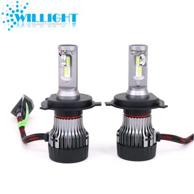 China MINI 30W 5000Lm H4 Led Headlight Bulbs , Led Headlights H4 9003 Caravan II for sale