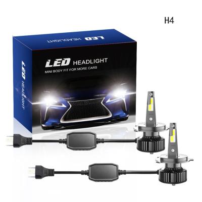 China High beam; Low beam; Fog Beam New Arrival V13 Auto Lighting System Car Led Headlights H4 9003 HB2 High Low Beam 8000lm 80W Led Headlights for sale