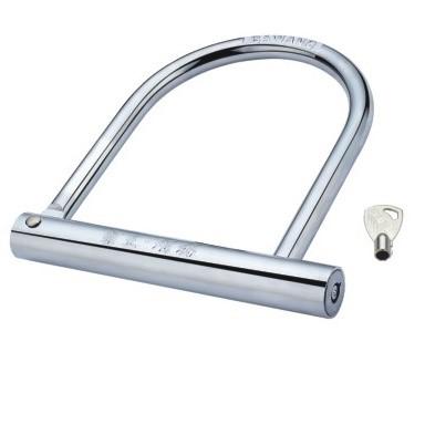 China Factory Price Bike Accessories U Lock Key Cable Lock Stainless Steel Steel Heavy Duty Outdoor Bicycle Lock for sale