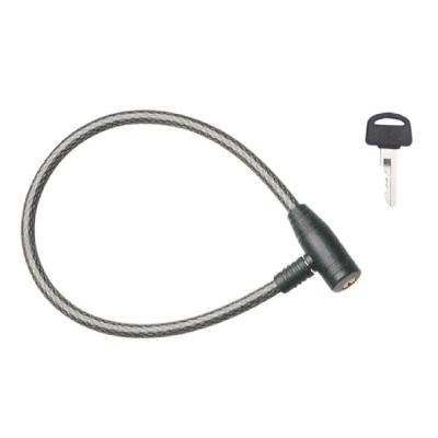 China Bike Copper Anti-theft Scooter Lock Bicycle Security PVC Cable Coating Lock with 2 Keys for sale