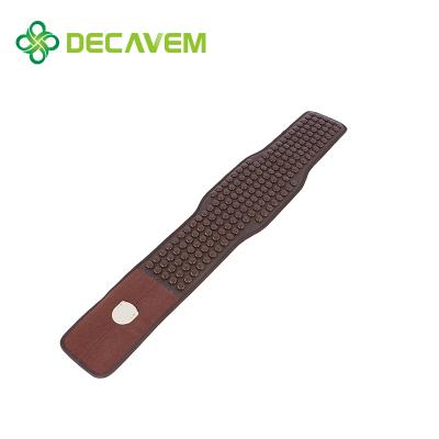 China distant infared & Negative Ions Heating Stone Far Infrared Korea Jade Acupressure Mat Therapy Belt for sale