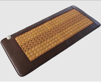 China Body Jade Back Material Ceramic Far Infrared Mat And Double Side Tourmaline Thermal Mattress for sale