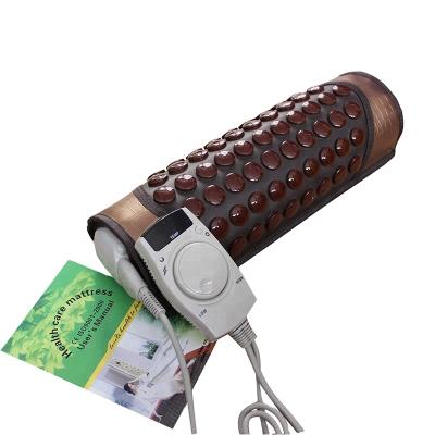 China DKY Therapy 43*13*9cm Headache Pain Relief Tourmaline Stone Neck Massager Pillow for sale