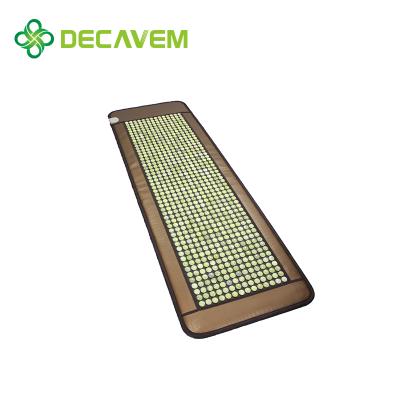 China Body Korea heated FIR thermal massage jade mat for bed for sale