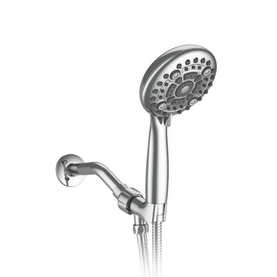 China No Needles New Design Bathroom Accessories 6 In 1 High Pressure Hand Shower Shower Head Set for sale