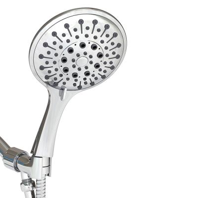 China Without diverter ABS plastic 6 functions rain hand shower head for sale