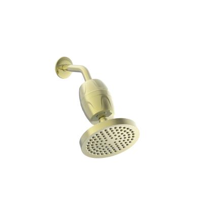 China Without Switch Bobao Gold Luxury Bathroom Shower Set Rain Shower Mixer With Hand Shower for sale