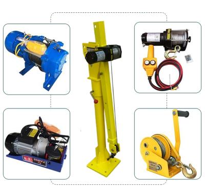 China TRUCK CRANE good quality safe and durable 12v 24v mini 500kg crane for sale use factory lift heavy things for sale