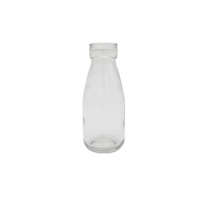 China Drinks wholesale around cheap and high-qualikty custom design drink glass bottle for milk or juice for sale