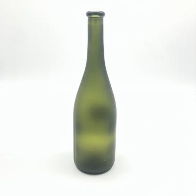 China Cheap Wholesale Empty Burgundy Champagne Wine Spirit Green Amber Clear Glass Wine Bottles for sale