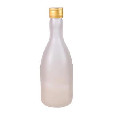 China Empty Glass Liquor Bottle Gin Rum Alcohol Whiskey Bottle Vodka Liquor Wine Bottle 375ml Coffee Glass Liquor Bottle for sale