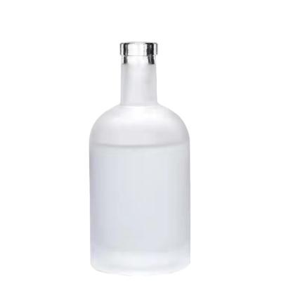 China Wholesale Liquor Manufacturer Customized Liquor Glass Bottle With Cork For Gin Vodka Tequila Whiskey Ratafee Cocktail for sale