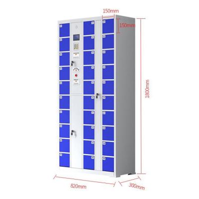 China New Design Stainless Steel Multi-Function Adjustable Locker Security Multi-Function Smart Electronic Steel Locker (Size) for sale