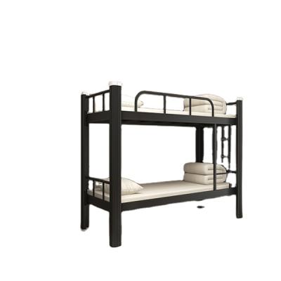 China The cheap half wholesale price of school furniture simple (size) cast iron bed adjustable steel military dormitory beds for sale