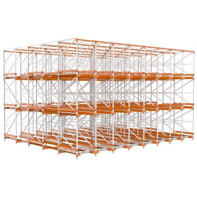 China Heavy Duty Industrial Narrow Shelf Aisle Corrosion Protection Pallet Warehouse Racking Warehouse Heavy Duty Racking System for sale