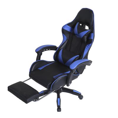 China New Product (Height)Adjustable Gaming Chair With Speakers And Massage Gaming Chair With Footrest Gaming Chair RGB Speaker for sale