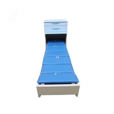 China Store Content Space Multifunctional Expandable Medical Oversized Hospital With A Drawer Folding Guest Bed Bedside Table for sale