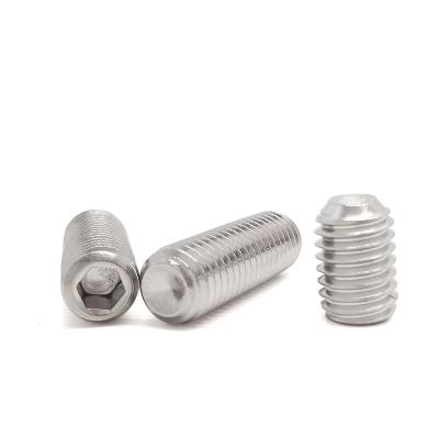 China High Quality Stainless Steel Hex 304 DIN912 Socket Headless Set Screw m10 M12 for sale