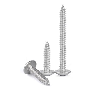 China 304 Stainless Steel Cross Recessed Truss Head Tapping Stainless Steel Screws JISB1122T ST4.2 ST4.8 for sale