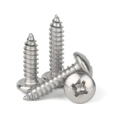 China Stainless Steel Oval Pan A2-70 M3.5-M3.9 Self-drilling Main Screw GB845 for sale