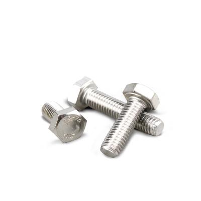 China Outer hexagon Factory Direct Sales A2-70 Hexagon Screw Universal 304 Stainless Steel Hexagon Screw for sale