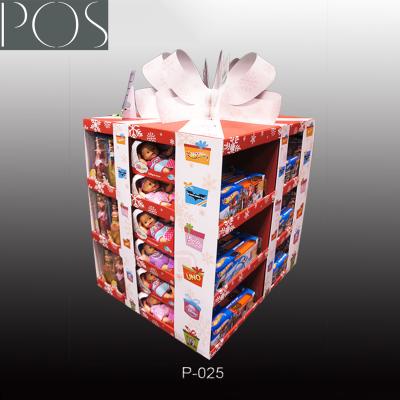 China Customize Gift Pallet display stand with Four Sides POP displays for sale