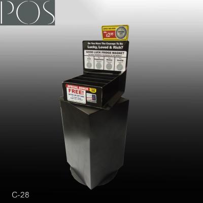 China Comprehensive material rotatable counter display with turnatable for sale