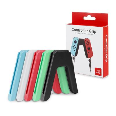 China ABS Portable V Shape Design Joycon Grip Holder for Nintendo Switch Joycon for sale