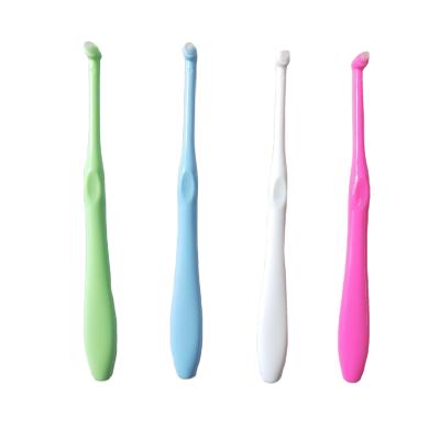 China Ultra Soft Long Lasting Oral Care Remove Tooth Stains Orthodontic Toothbrush Best Adult Toothbrush for sale