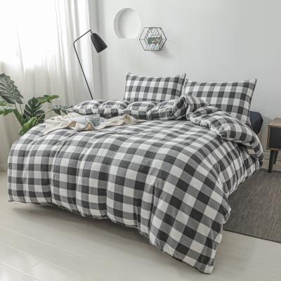 China Sustainable Aoyatex Fleece Bedding Set New Geometric Design Duvet Cover Set In Large for sale