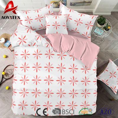 China New High Quality And Microfiber Duvet Cover Set Sustainable Popular Design Aoyatex for sale