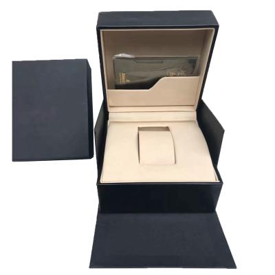 China For Luxury Watch Packaging Leather Luxury Gift PU White Black Packaging Watch Box Wholesale for sale