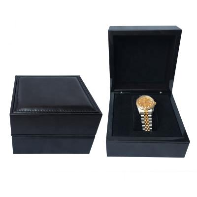 China For Luxury Watch Boxes Leather Watch Cases Logo Watch Gift Box Packaging Custom Watch Box for sale