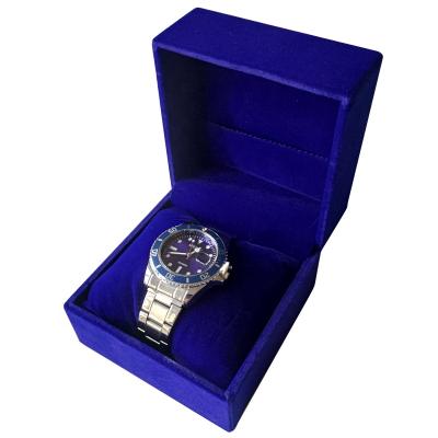 China For Velvet Luxury Surprise Packing Watch Box Matching Watch and Strap In Box for sale