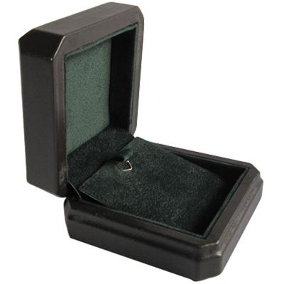 China Factory direct sales Leather+Velvet+Paper Ring Jewelry Packaging Customized Embryo velvet jewelry box for sale