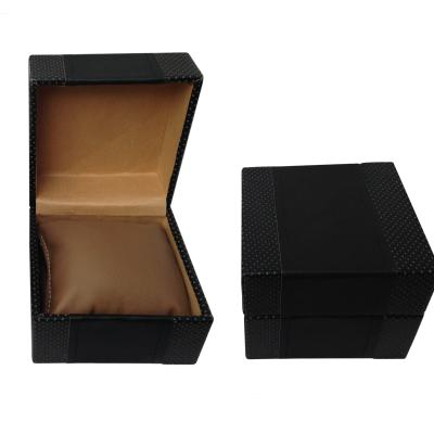 China For luxury watch packing custom watch case fashion minimalist luxuy logo leather watch box for men for sale