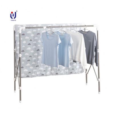 China Outdoor Bipolar Folding Cloth Hanger Folding Rack for sale