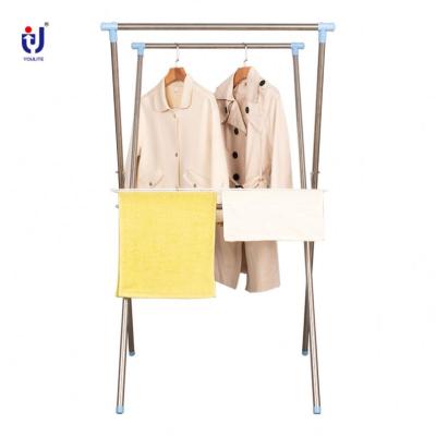 China Youlite Multi-Function X-Type Blanket Clothing Rack Clothes Horse Drying Cloth Position Hanging Hanger for sale