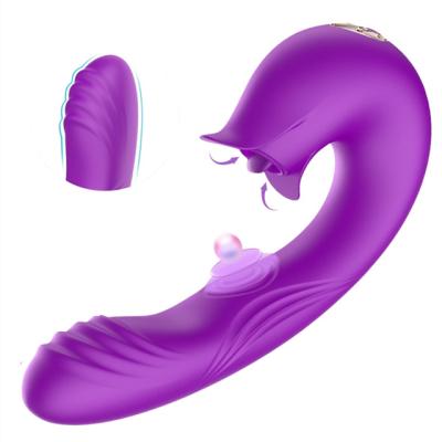 China Vibrating SILICONE 7 Beat Lick Mounted Shape Silicone Toys Sexy Huge Penis Dildo Sex Vibrator For Women for sale