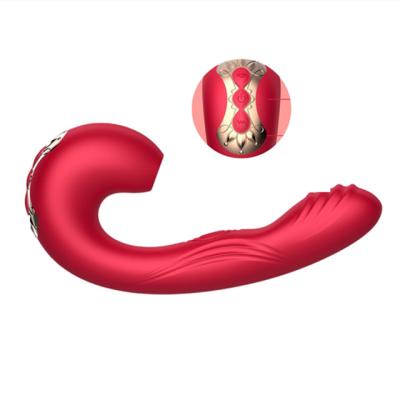 China Sexy Toys 7 Vibration Modes Safety Silicone Rechargeable Nipple Clitoris Massage Female Vagina Sucking Vibrating Toys Shop for sale