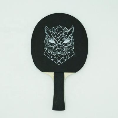 China Chinese style wooden table tennis racket with special logo printing for sale